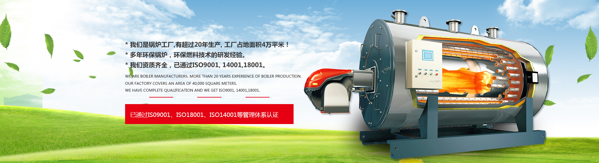 全预混冷凝锅炉